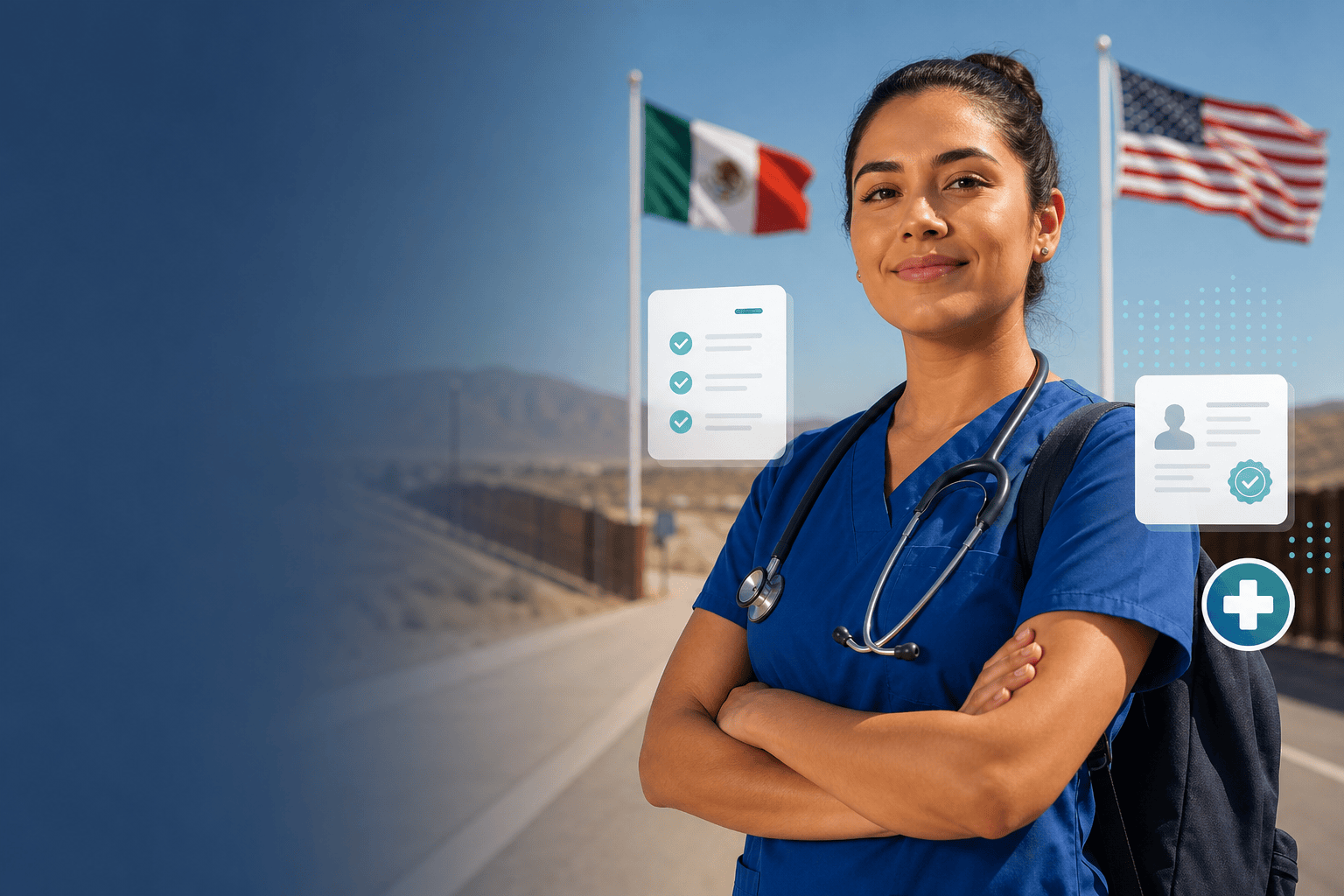 Los 7 pasos para trabajar como enfermera en EE.UU. desde México (guía completa 2026)